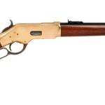Cimarron CA218AS1 1866 Yellowboy Carbine With Saddle Ring .44 Special, 19" Round Barrel Walnut/Brass/Blued