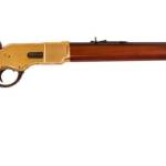 Cimarron CA232 1866 Yellowboy Lever Action Sporting Rifle .44 WCF .44-40 Winchester 24" Octagon Barrel 12+1 Brass/Blued/Walnut