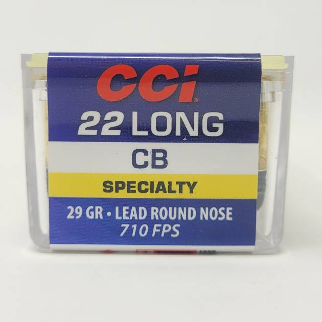 CCI 22 Long CB CCI0038 29 Grain LRN Sub-Sonic 100 rounds