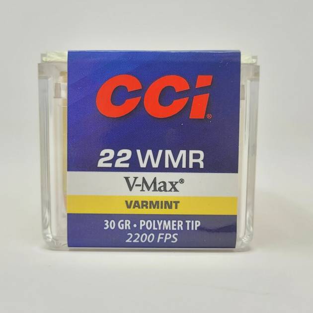 CCI 22 WMR V-MAX CCI0073 30 gr 50 rounds