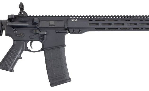 Colt M5 Carbine semi-automatic rifle with black finish and M-LOK handguard