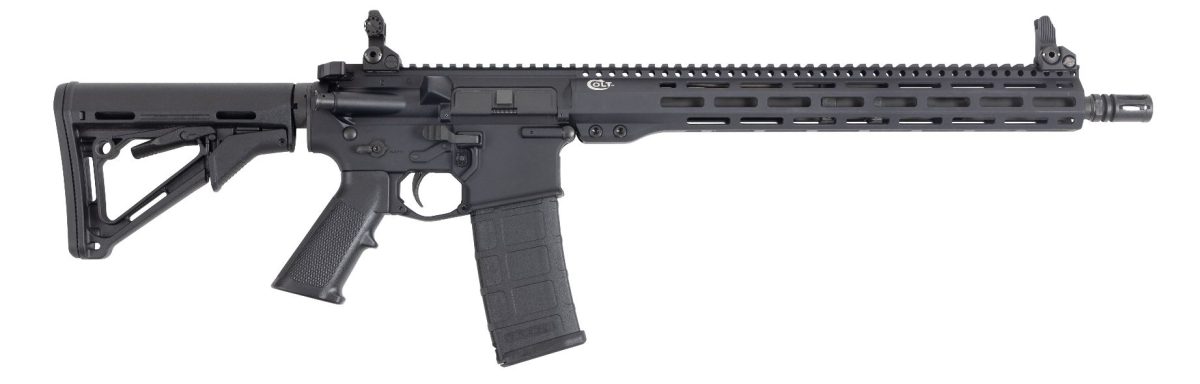 Colt M5 Carbine semi-automatic rifle with black finish and M-LOK handguard