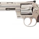 Colt Python .357 Magnum 6-inch stainless revolver with walnut target grips