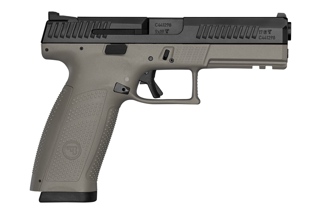 CZ P-10 F 9MM BLK/FDE 19+1 NS #