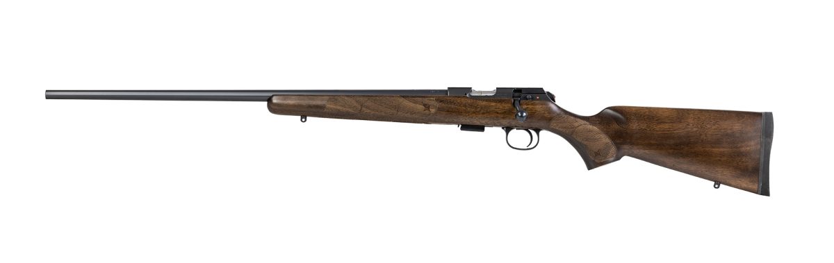 CZ 457 AMERICAN 22MAG BL/WD LH