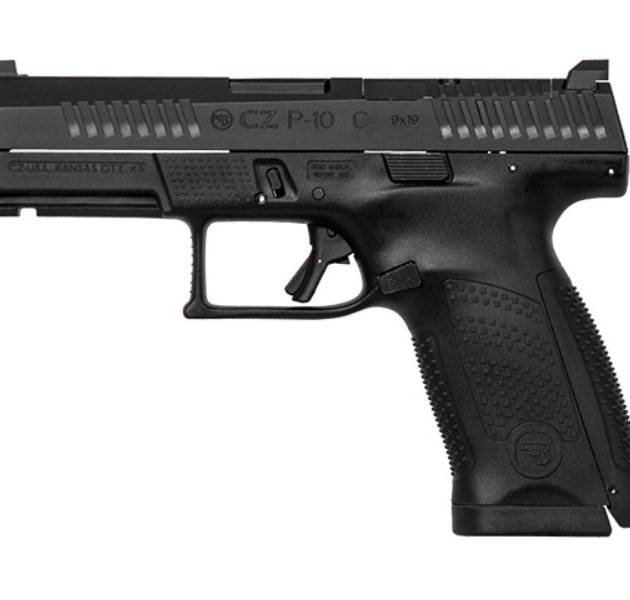 CZ-USA P-10 C 9mm black optic-ready pistol with 4.02-inch barrel