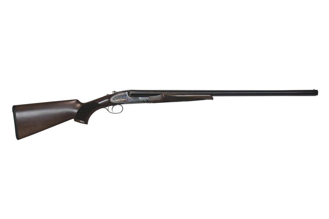 CZ-USA Sharp-Tail 28 gauge side-by-side shotgun with Turkish walnut stock