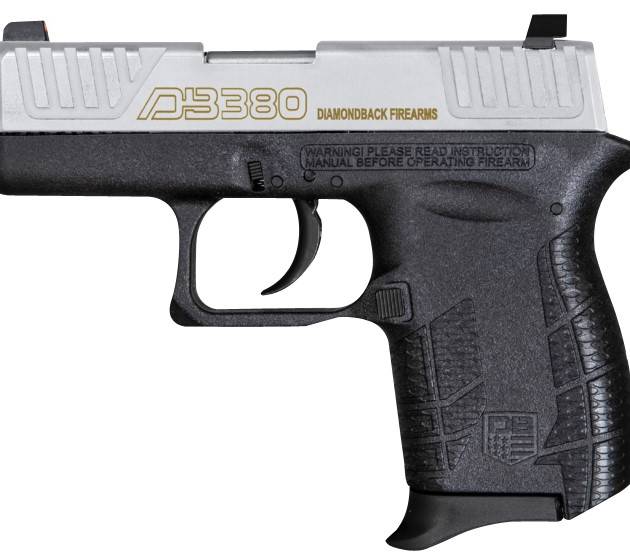DIAMONDBACK FIREARMS DB380 GEN IV 380ACP NI/BLK 6+1