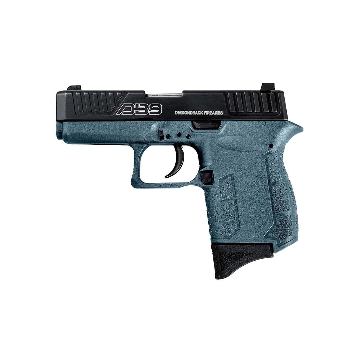 DIAMONDBACK FIREARMS DB9 GEN IV 9MM JJ BLUE 3" 6+1