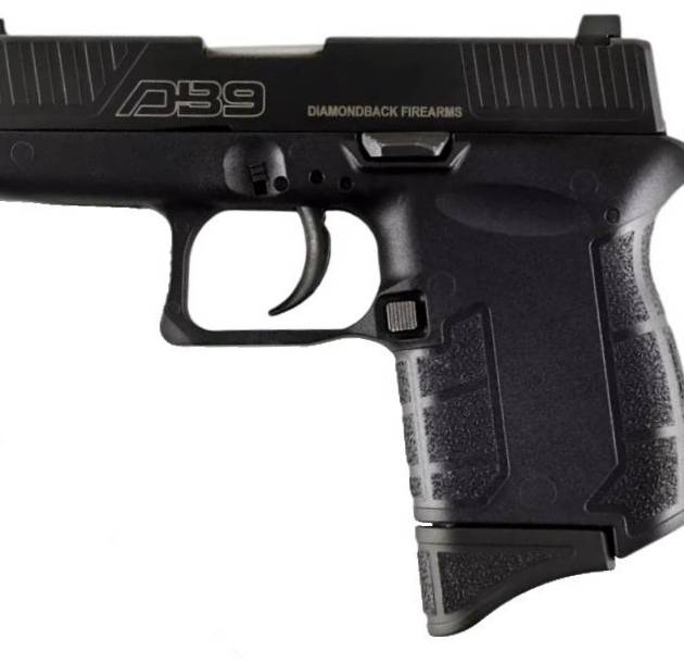 DIAMONDBACK FIREARMS DB9 GEN IV 9MM BLACK 3" 6+1