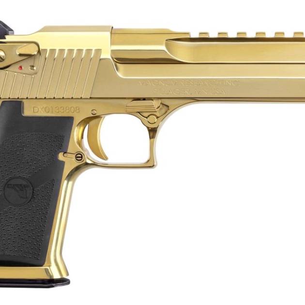 MAGNUM RESEARCH DESERT EAGLE 44MAG GOLD 6"