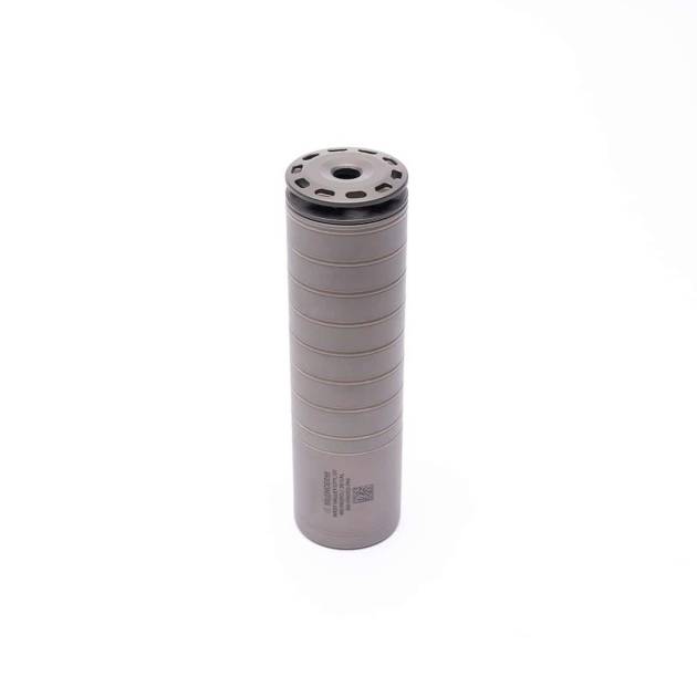 Silencer Co Scythe-Ti gray titanium rifle suppressor