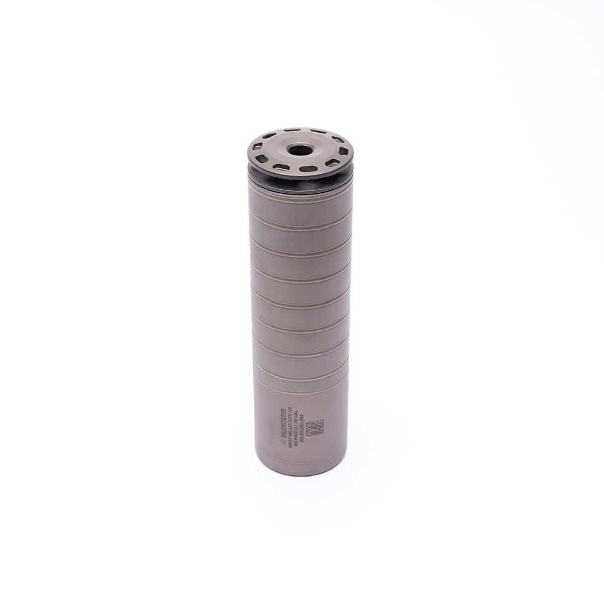 Silencer Co Scythe-Ti gray titanium rifle suppressor