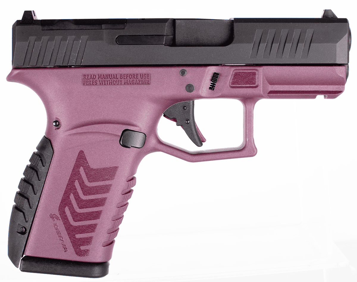 DERYA ARMS DY9Z 9MM BLKCHERRY/BLK 15+1 OR