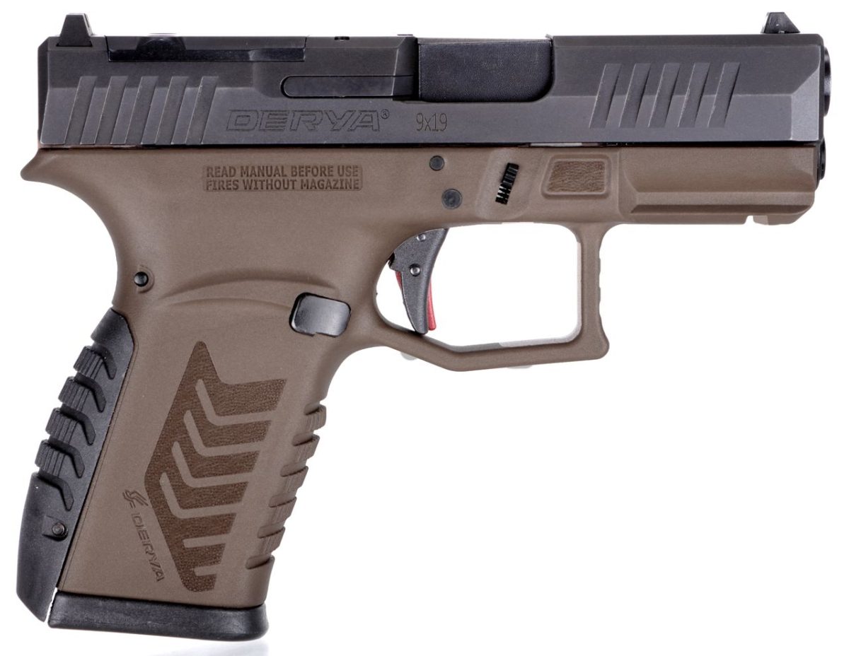 DERYA ARMS DY9Z 9MM BRONZE/BLK 15+1 OR
