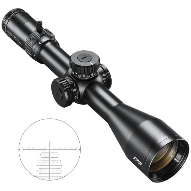 Bushnell Elite Tactical XRS3 6-36x56mm EQL FFP riflescope in black
