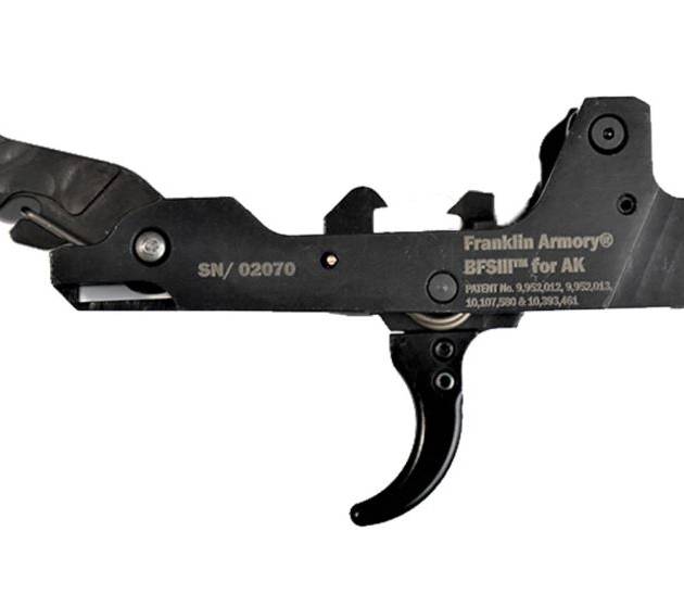 FRANKLIN ARMORY BFSIII AK9-C1 TRIGGER AK 9MM