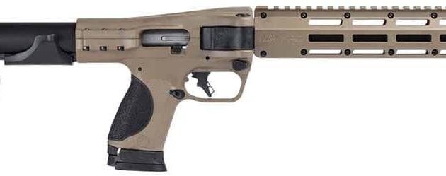 Smith & Wesson M&P FPC 9mm FDE folding carbine with M-LOK handguard