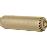 HUXWRX FLOW 762 Ti FDE suppressor with included 5/8-24 muzzle brake