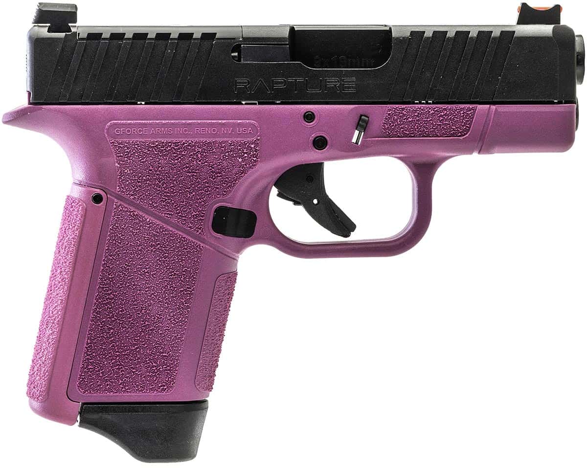 GFORCE ARMS GF9 9MM 3.25" PNK/BLK 12+1