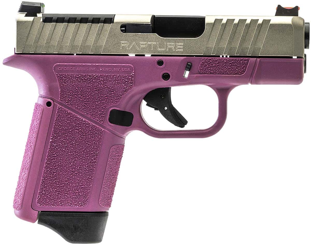 GFORCE ARMS GF9 9MM 3.25" PNK/NKL 12+1