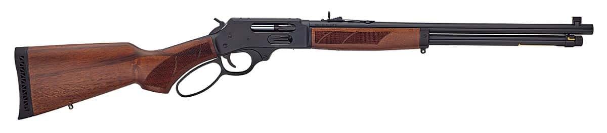 Henry Repeating Arms H10 Provider .45-70 Government rifle with 20-inch blued barrel and walnut stock
