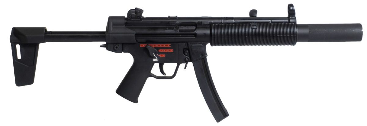 Century Arms AP5-SD 9mm pistol with 5.75-inch barrel and Magpul MP BSL brace