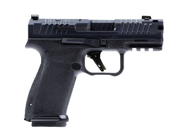 Canik USA HG8328-N Mete MC9 Prime 9mm 3.64" 17+1 Optic Ready Slide Cut Black