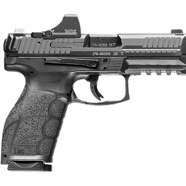 HECKLER AND KOCH (HK USA) VP9A1 X 9MM BK 10+1 NS OR SCS#
