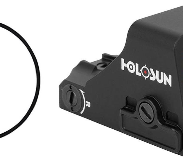 Holosun HS407K X2 6 MOA red dot sight in black anodized finish