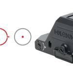 Holosun HS507C-X3 black open pistol reflex sight with red multi-reticle
