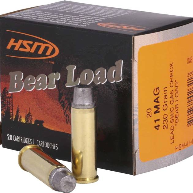 HSM 41M 230GR BEAR WAD 20RD