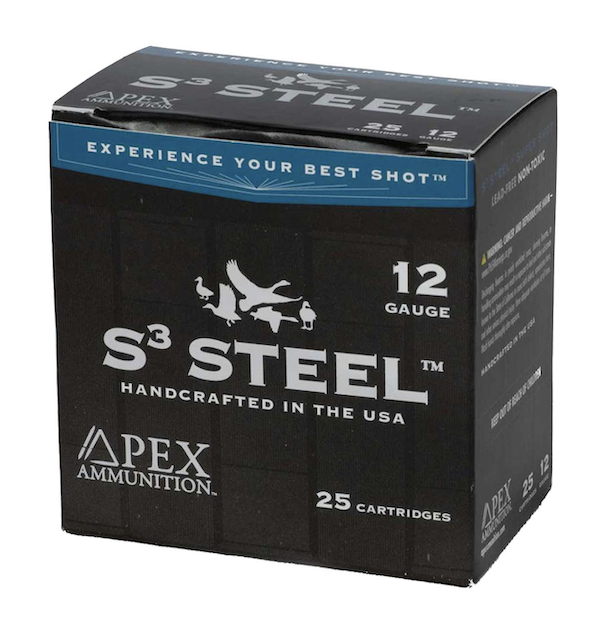 APEX 12G 3" S3 STEEL 1-1/4OZ #3 25R