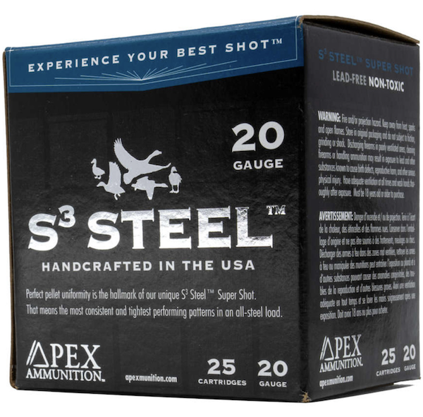 APEX 12G TSS/S3 STL 1-5/16OZ 3" 25R