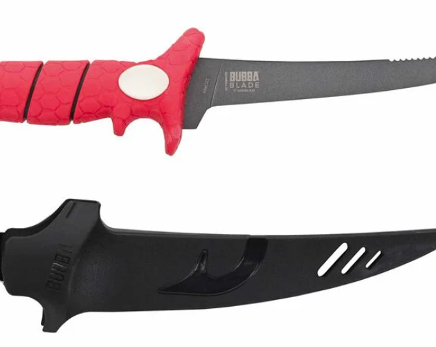 BUBBA 7" TAPERED FLEX BACK SERRATED