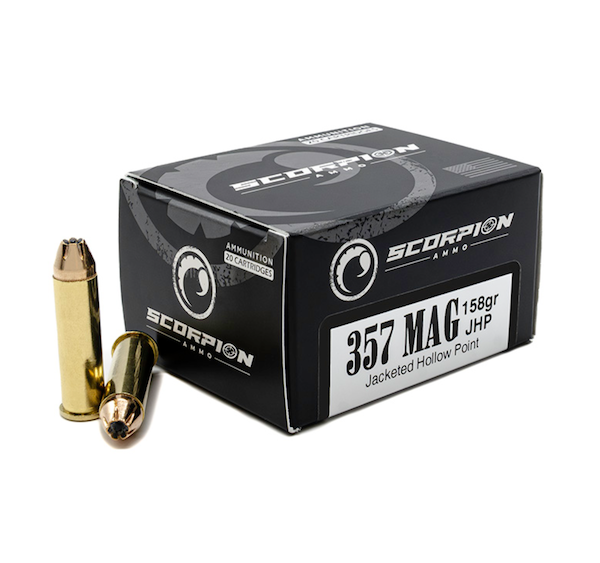 SCORPION 357 MAG 158GR JHP 20/BOX