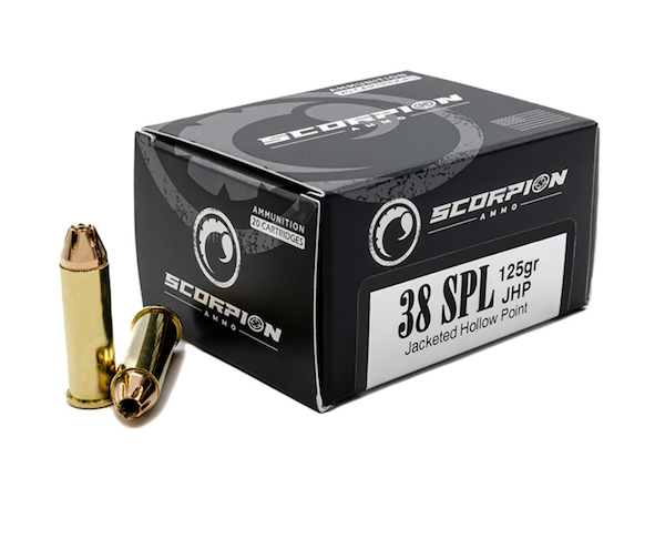 SCORPION 38 SPECIAL 125GR JHP 20BX