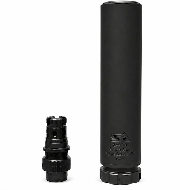 SYLVAN 9MM TITANM 1/2X28 DT SUPPRSR