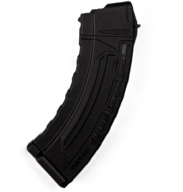 WARFIGHTR MAG 7.62 30RD POLY/SI BLK