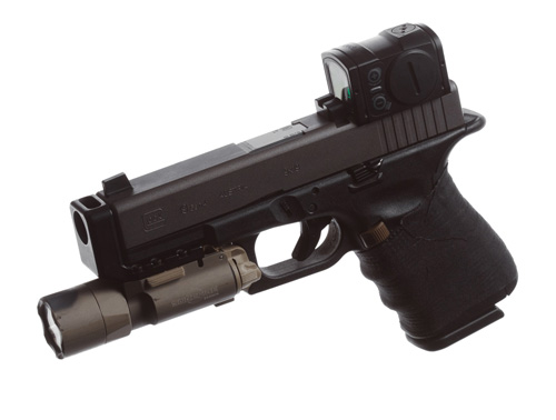 GLOCK LIGHT-MOUNTED COMPENSATOR X300U-A - 19/19X/23