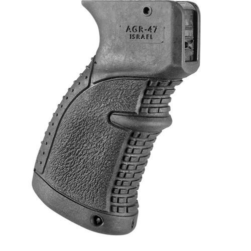 RUBBERIZED ERGONOMIC AK47 PISTOL GRIP - BLACK