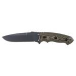 EX-F01 FIXED BLADE KNIFE - PLAIN EDGE, DROP POINT, 5.5"
