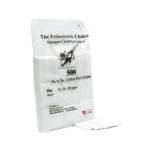 SHOTGUN CLEANING PATCHES - WHITE, 12/16/20 GAUGE, COTTON KNIT, 3" X 3", 500/PK
