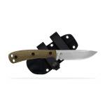 SKT ASCENT KNIFE - OD, DROP POINT, PLAIN EDGE, 3.6" BLADE, G10 HANDLE