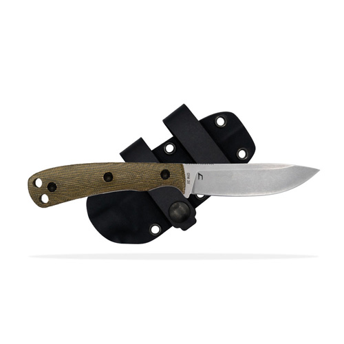 SKT ASCENT KNIFE - OD, DROP POINT, PLAIN EDGE, 3.6" BLADE, G10 HANDLE