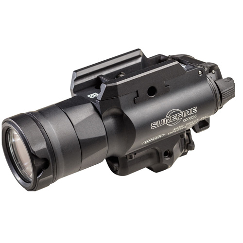 X400UH WEAPONLIGHT - BLACK, 1000 LUMENS, GREEN LASER, FITS MASTERFIRE RAPID DEPLOY HOLSTER