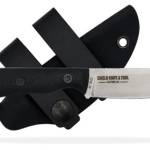 ASCENT MINI - BLACK, DROP POINT, PLAIN EDGE, 2.9" BLADE, G10 HANDLE