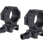 SCOPE RINGS W/ Q-LOC - BLACK, TALL, FITS 35MM TUBES, 1.3"H