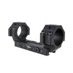 BOLT ACTION MOUNT - BLACK, FITS 30MM TUBES, 1.125"H, 20 MOA CANT