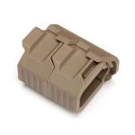 M-LOK STACKED ANGLED GRIP W/ CMS - FDE